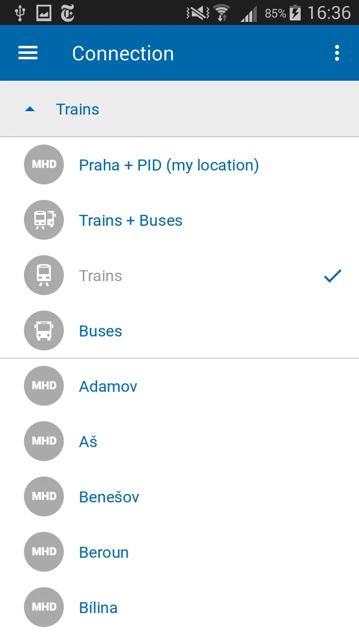 Czech Public Transport IDOS | Indus Appstore | Screenshot