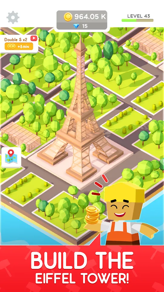 Idle Landmark - Builder Game | Indus Appstore | Screenshot