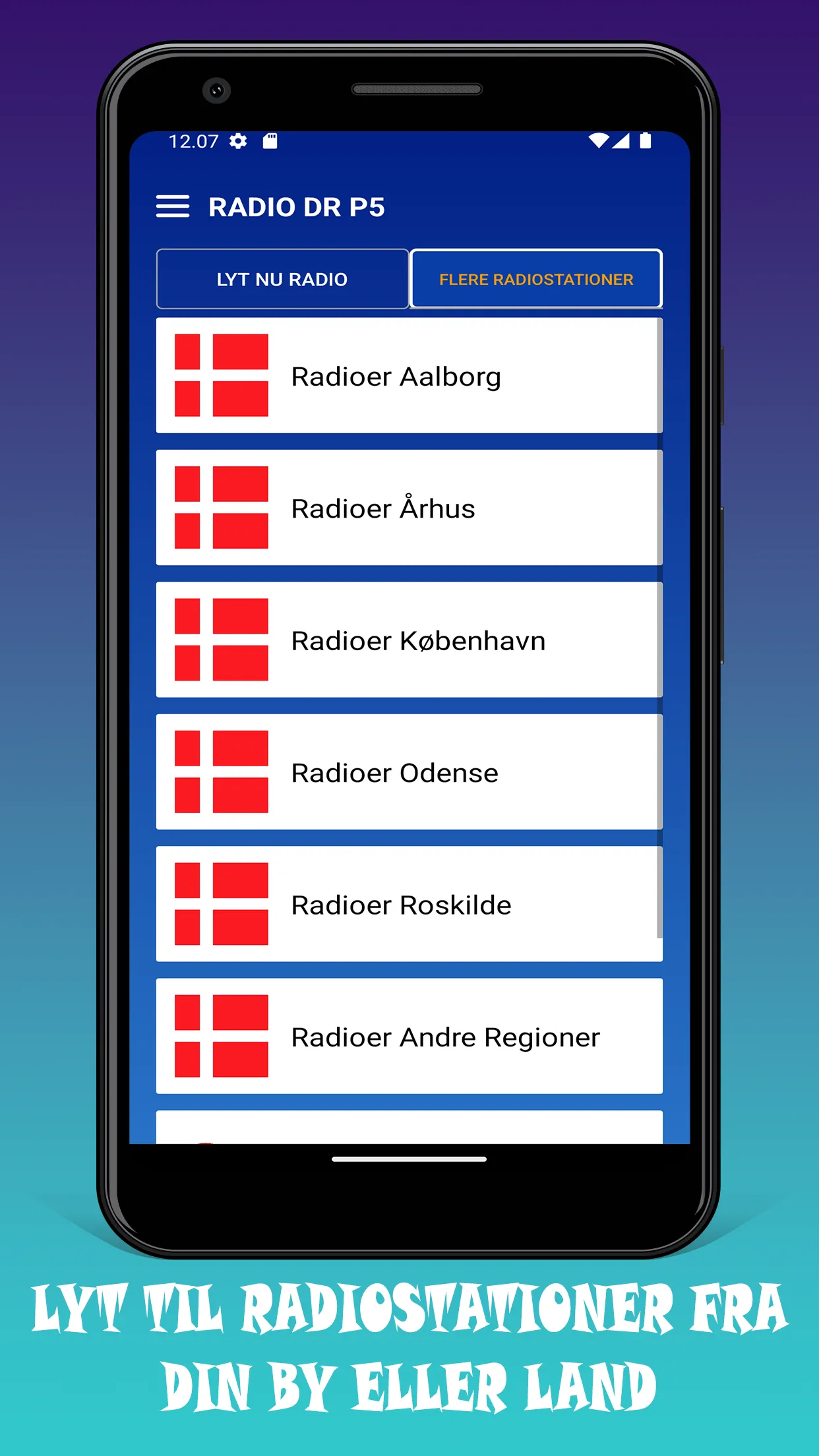 DR Radio P5 App Danmark Online | Indus Appstore | Screenshot