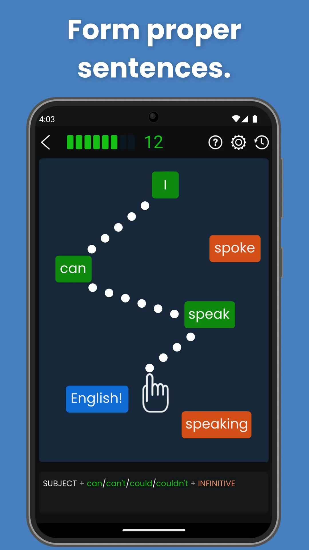 English Grammar Star: ESL Game | Indus Appstore | Screenshot