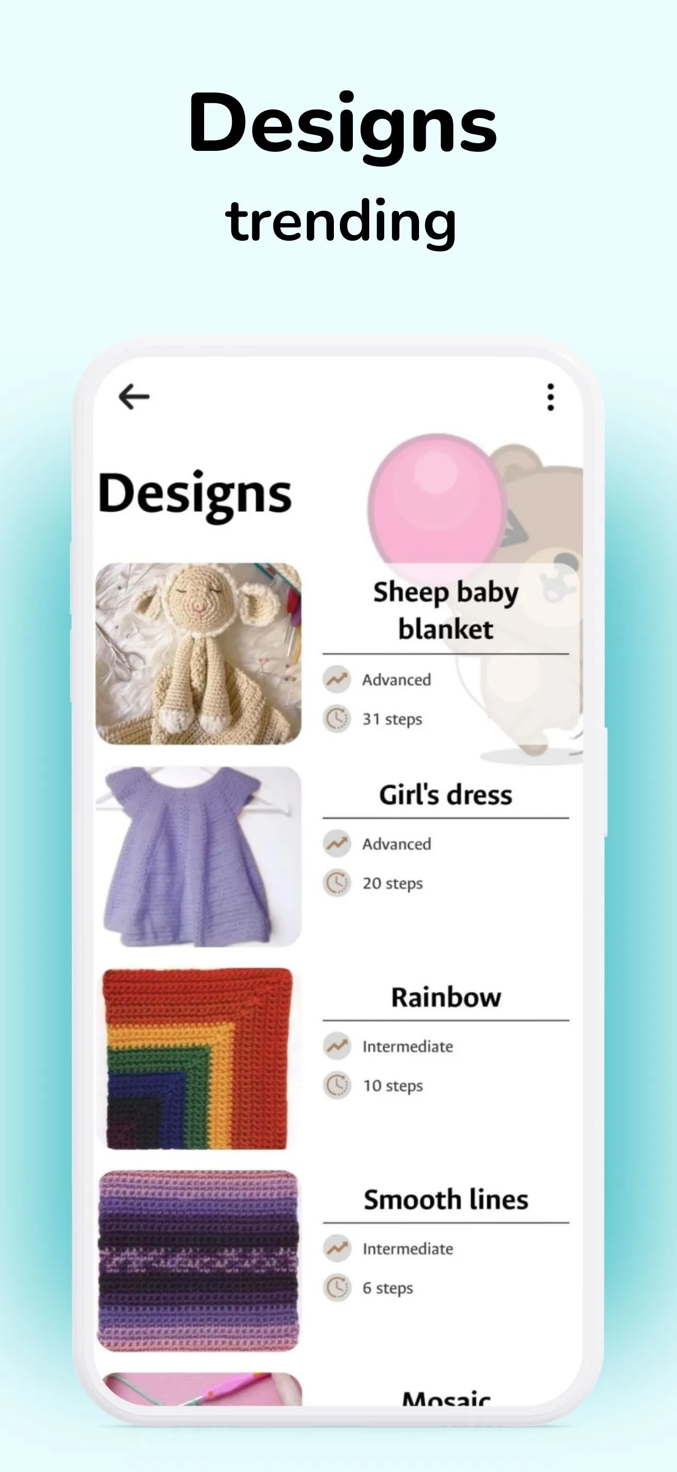 Step-by-Step Crochet | Indus Appstore | Screenshot