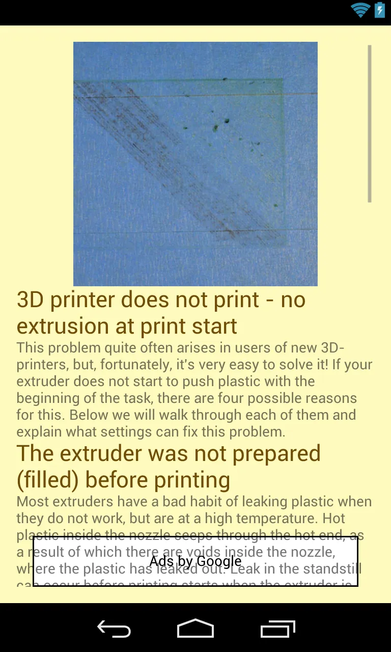 3D printer "Print errors V2" | Indus Appstore | Screenshot