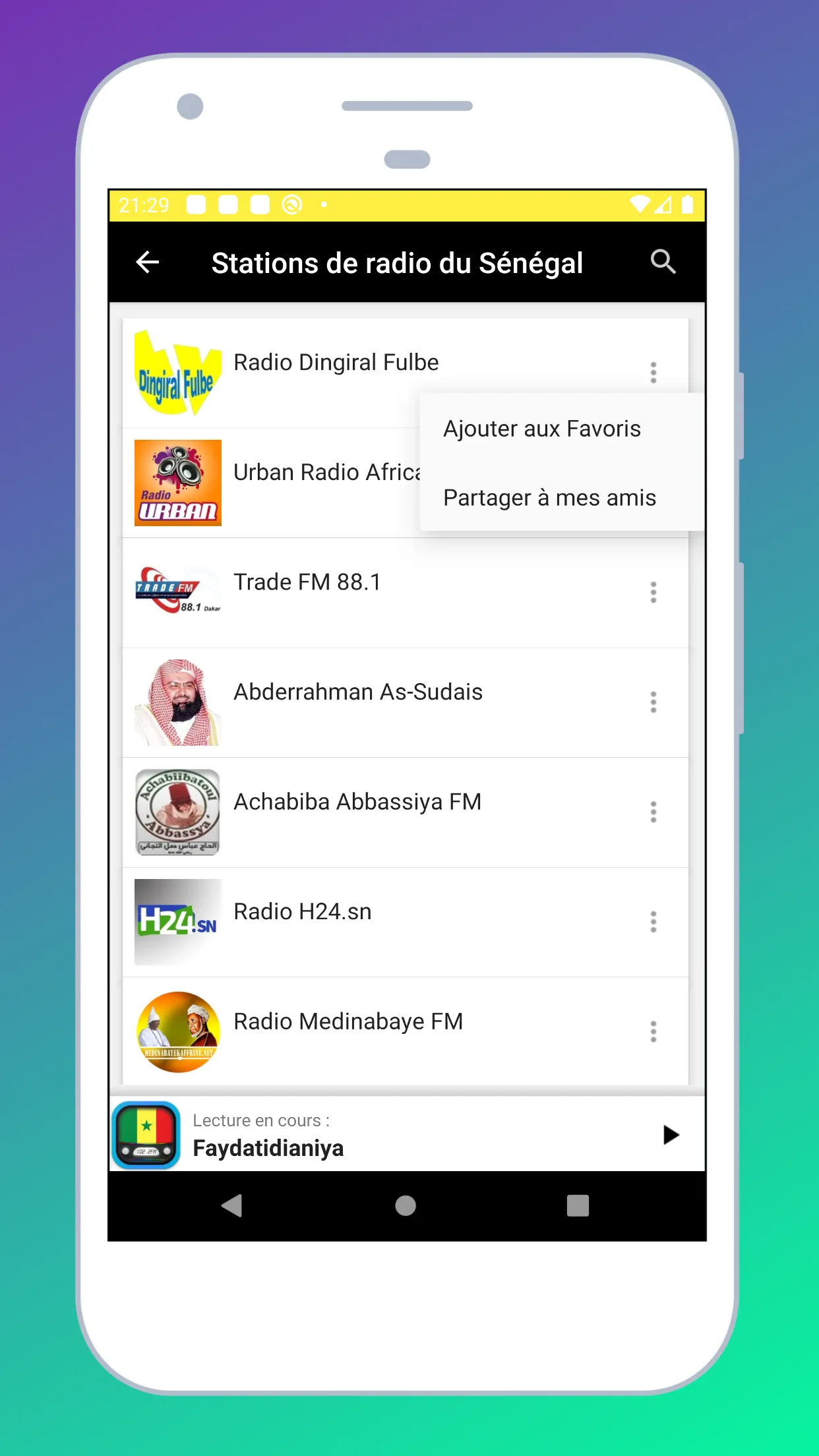 Radio Senegal + Radio FM & AM | Indus Appstore | Screenshot