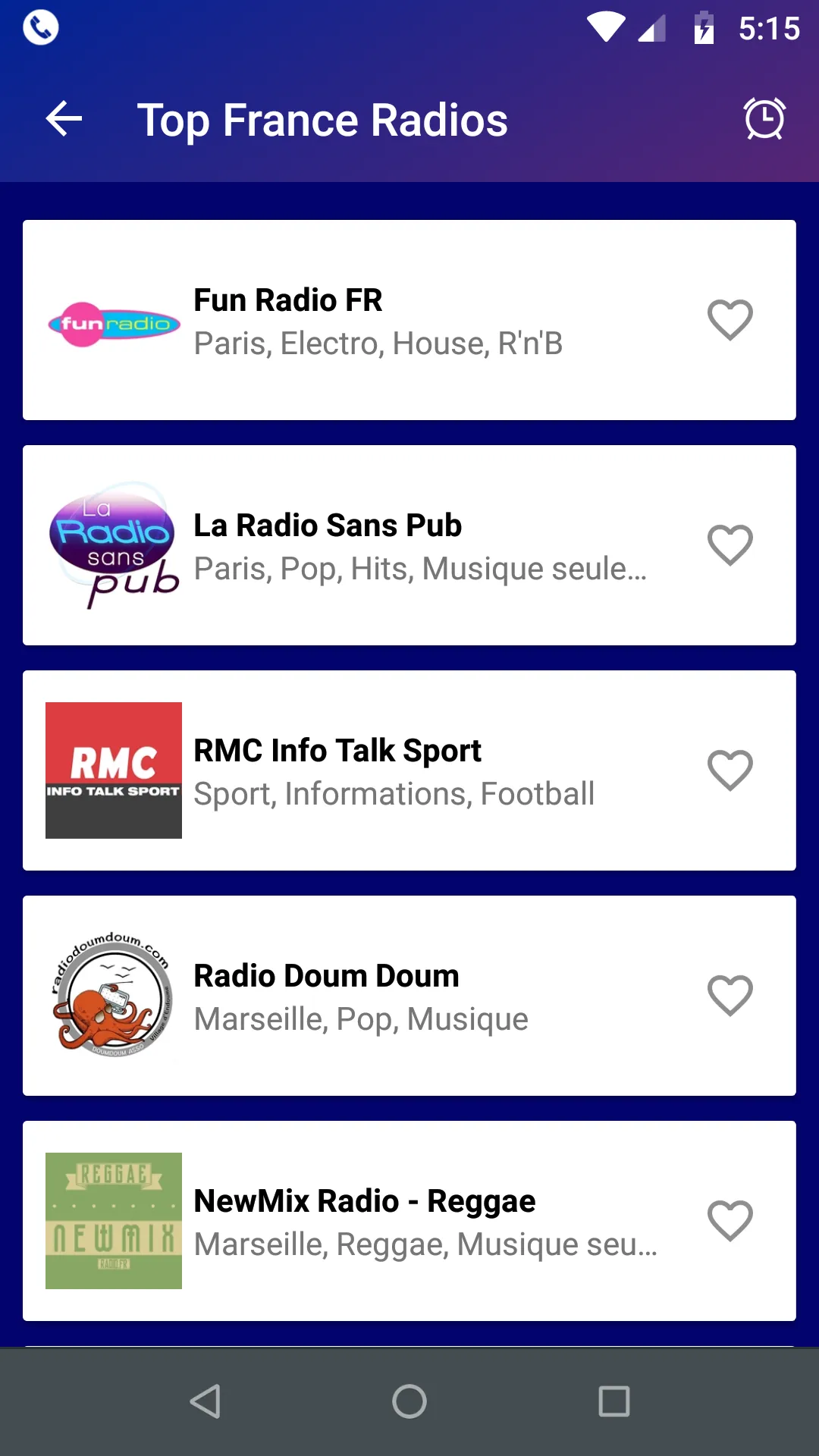 France Radio Stations | Indus Appstore | Screenshot