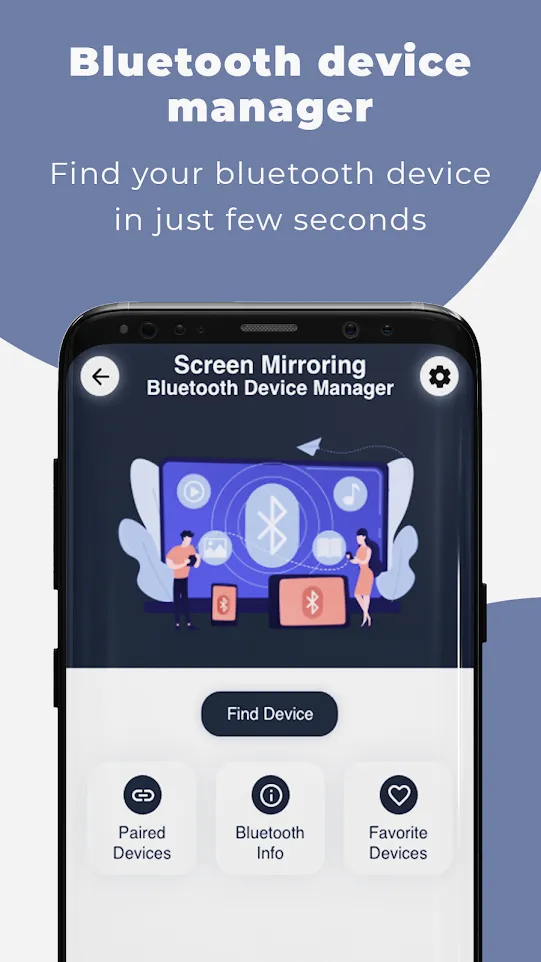 Screen Cast: Bluetooth Manager | Indus Appstore | Screenshot