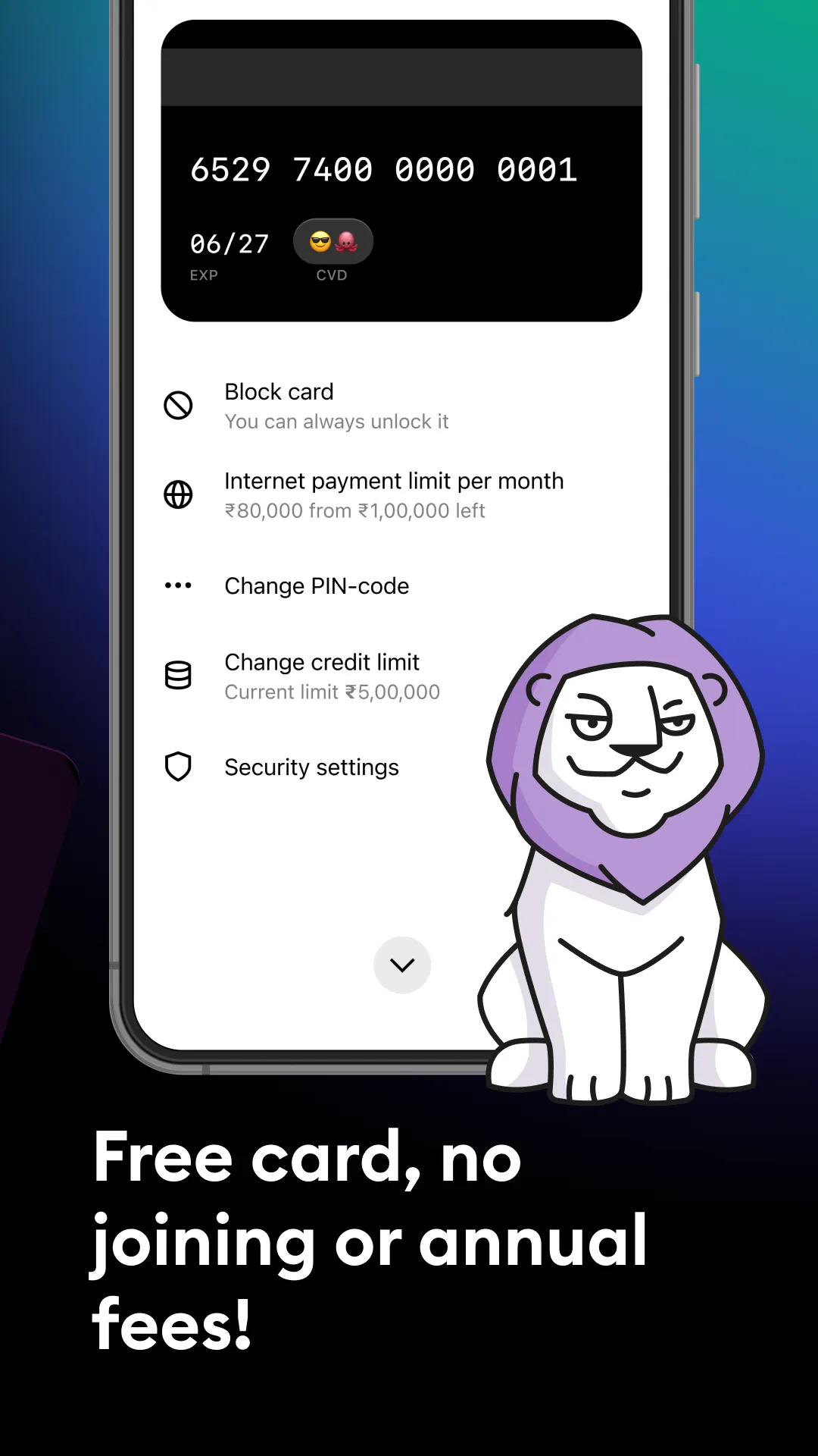 Roarbank: Credit Card & UPI | Indus Appstore | Screenshot