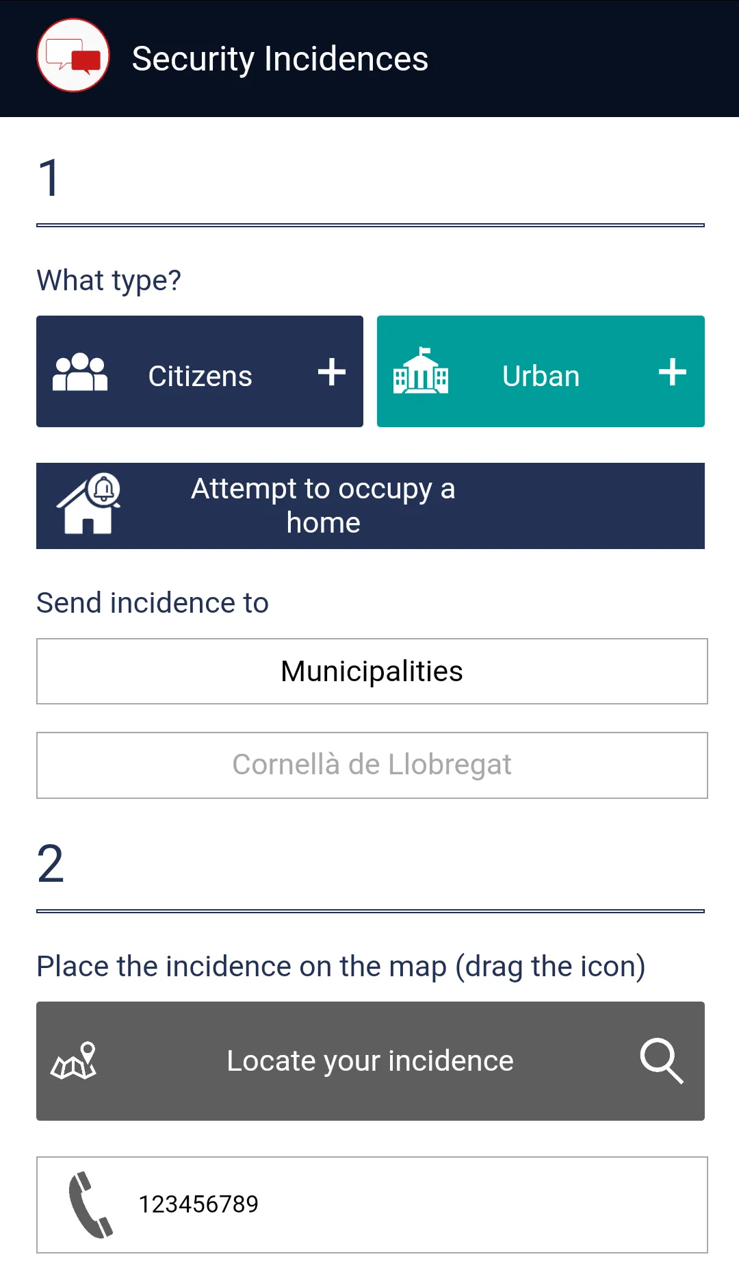 Citizen Security-Gava | Indus Appstore | Screenshot