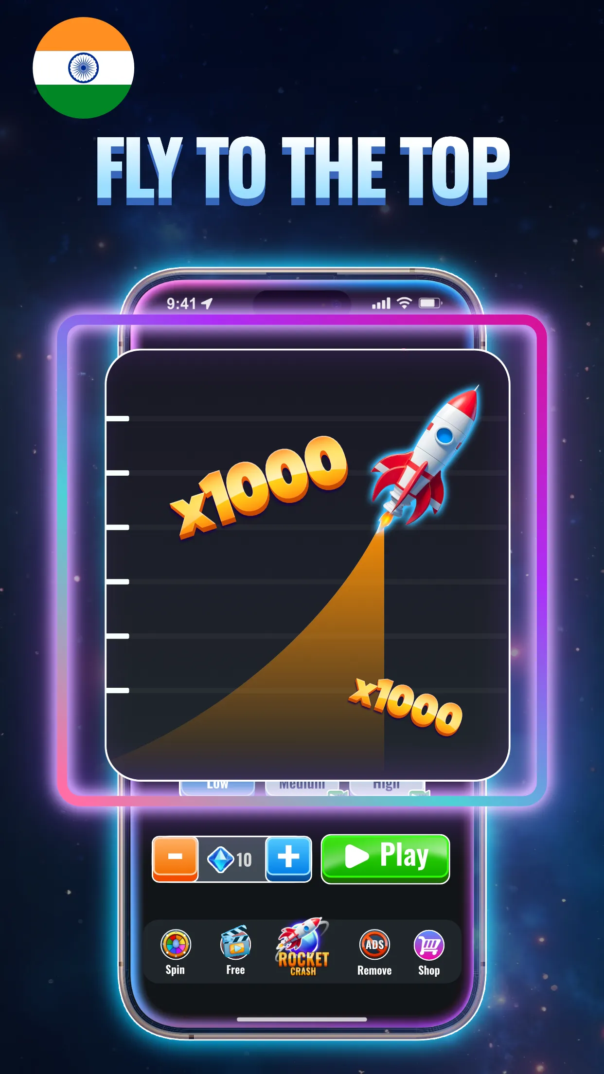 Crash Rocket - Rocket Game | Indus Appstore | Screenshot