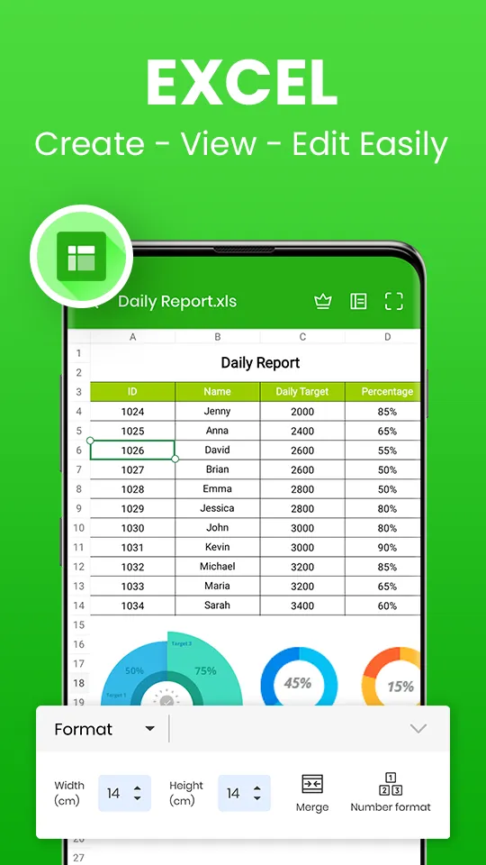 Office App - DOCX, PDF, XLSX | Indus Appstore | Screenshot