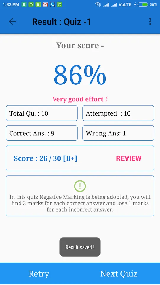 20-20 Quiz General Science | Indus Appstore | Screenshot