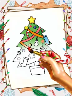 Coloring Book Christmas - Draw & Paint | Indus Appstore | Screenshot