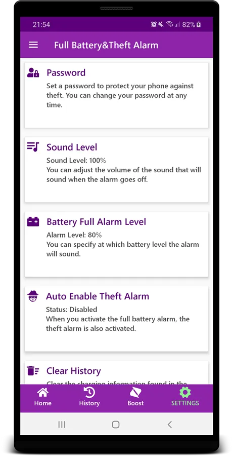 Full Battery Alarm Theft Alarm | Indus Appstore | Screenshot