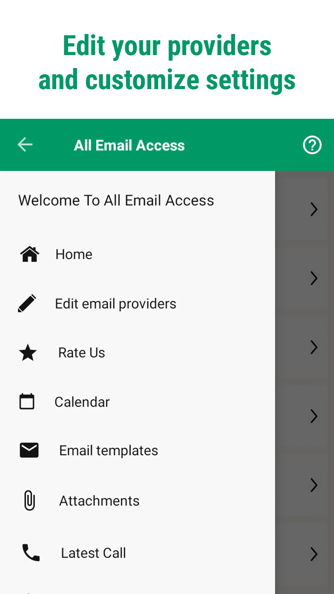All Email Access: Mail Inbox | Indus Appstore | Screenshot