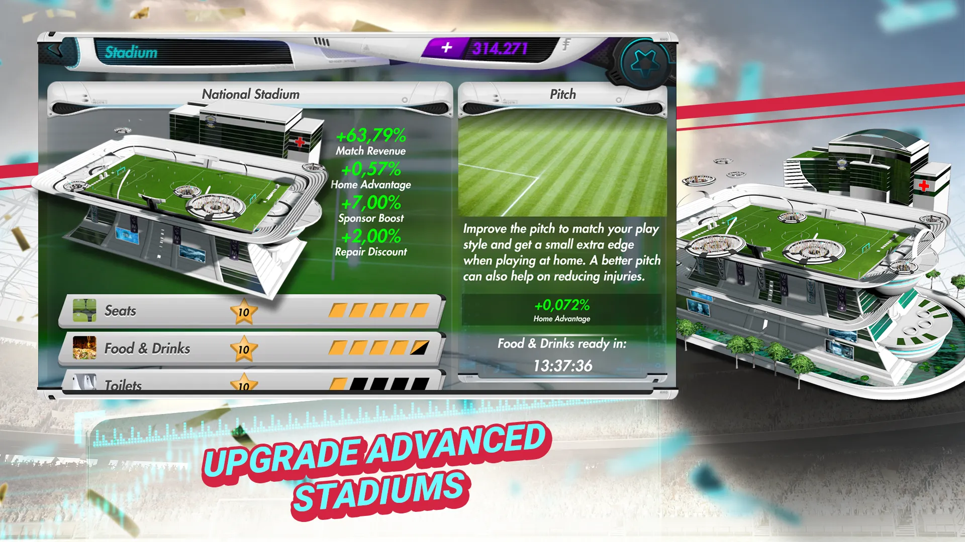 Futuball - Football Manager | Indus Appstore | Screenshot