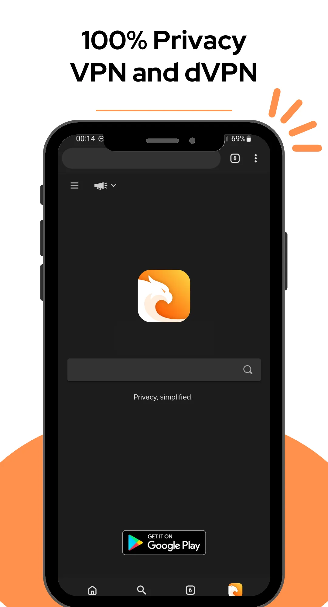Carbon: Super Fast Browser | Indus Appstore | Screenshot