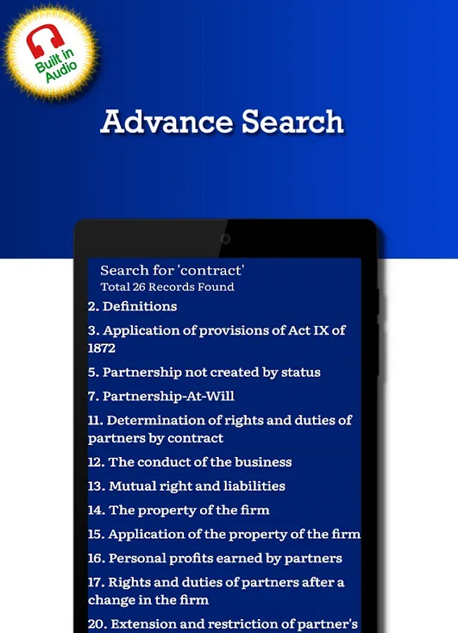 Indian Partnership Act 1932 | Indus Appstore | Screenshot