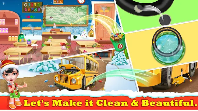 Keep Your School Clean Game | Indus Appstore | Screenshot