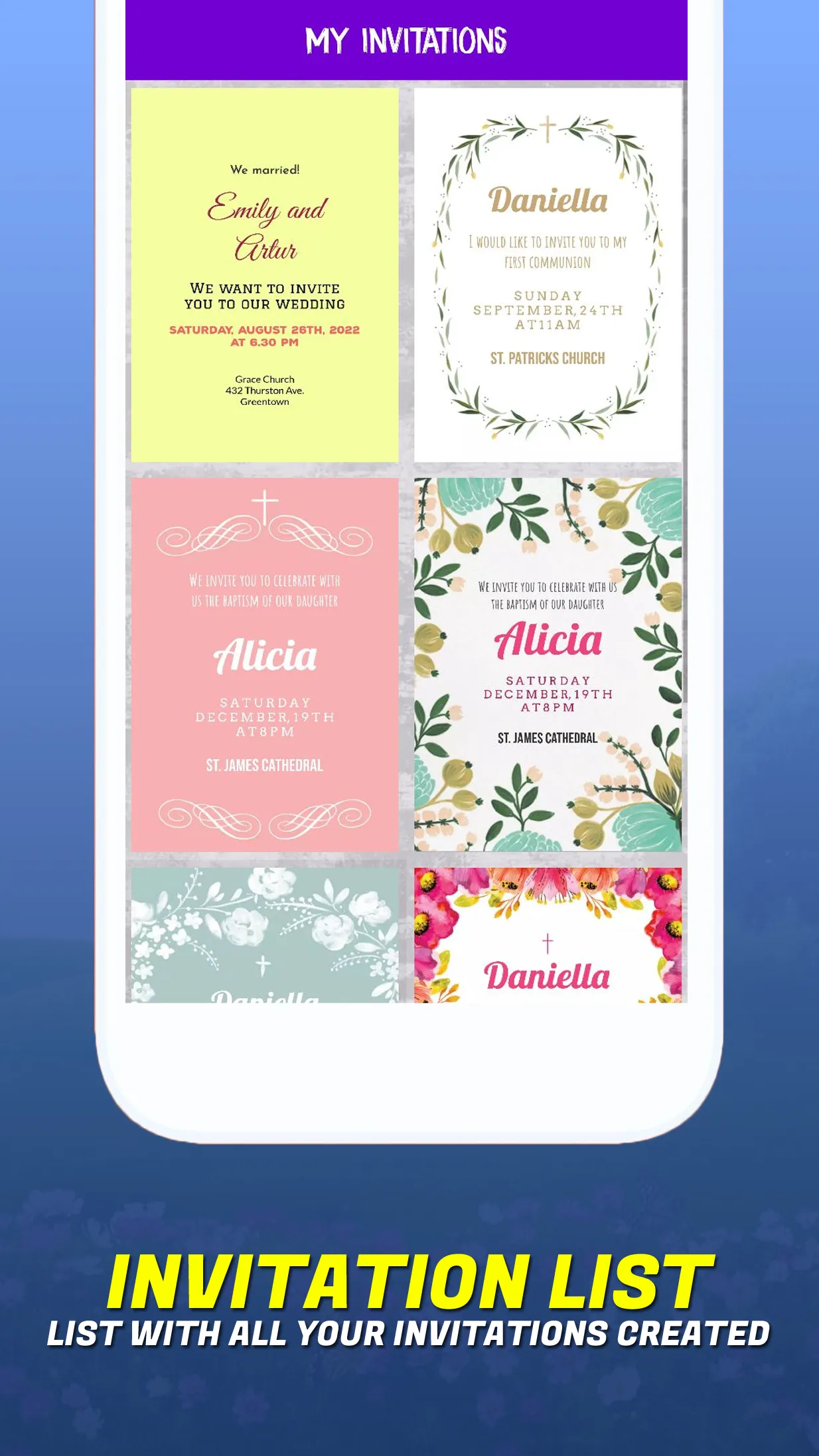 Invitation Maker－Card Creator | Indus Appstore | Screenshot