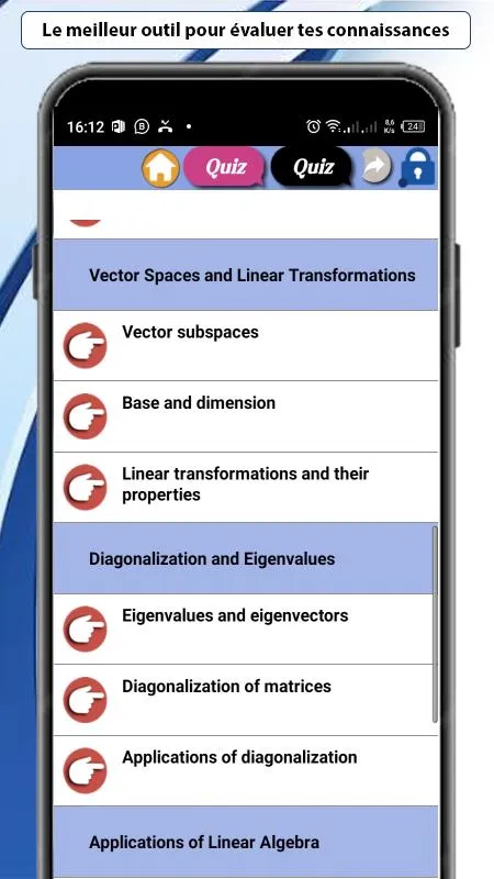 Linear algebra course | Indus Appstore | Screenshot