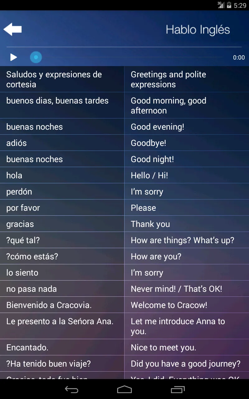 Aprender Inglés Audio Curso | Indus Appstore | Screenshot