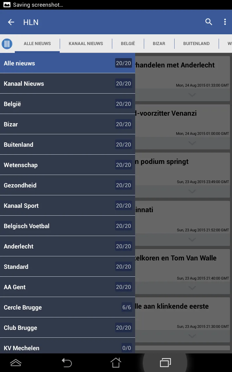 Belgium News | Indus Appstore | Screenshot