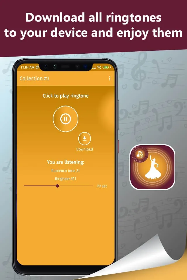 Ringtones Flamenco | Indus Appstore | Screenshot