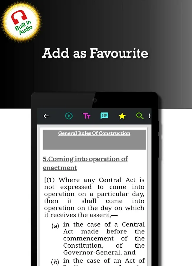 General Clauses Act 1897 | Indus Appstore | Screenshot