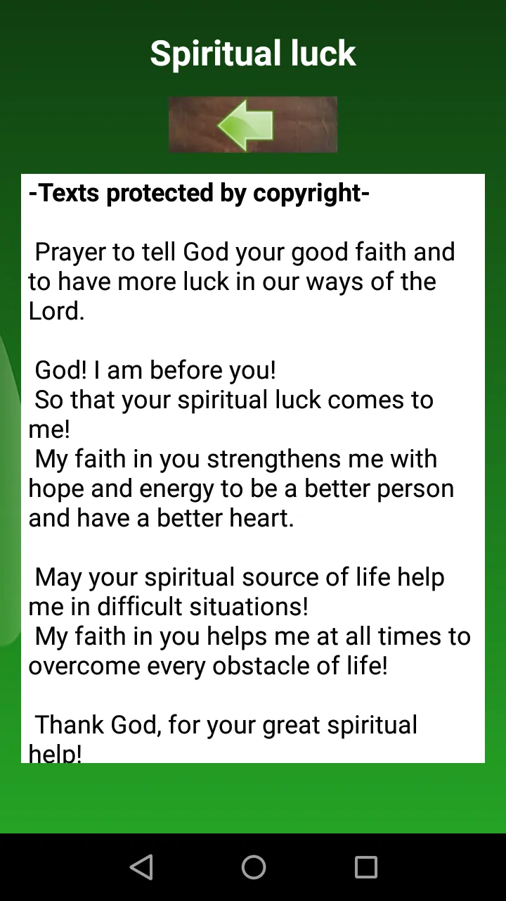 Prayers of good luck | Indus Appstore | Screenshot