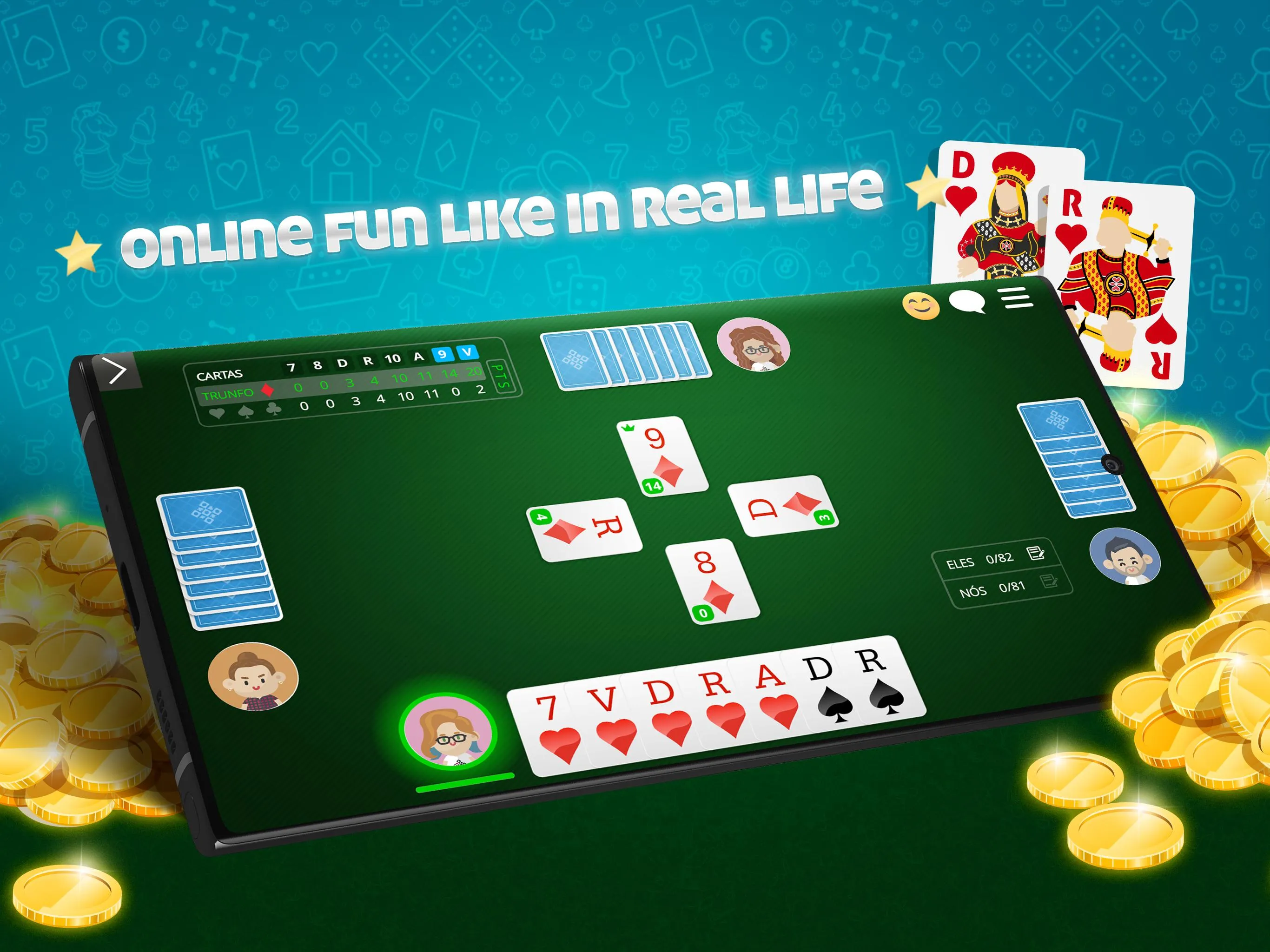 Belote Online - Card Game | Indus Appstore | Screenshot