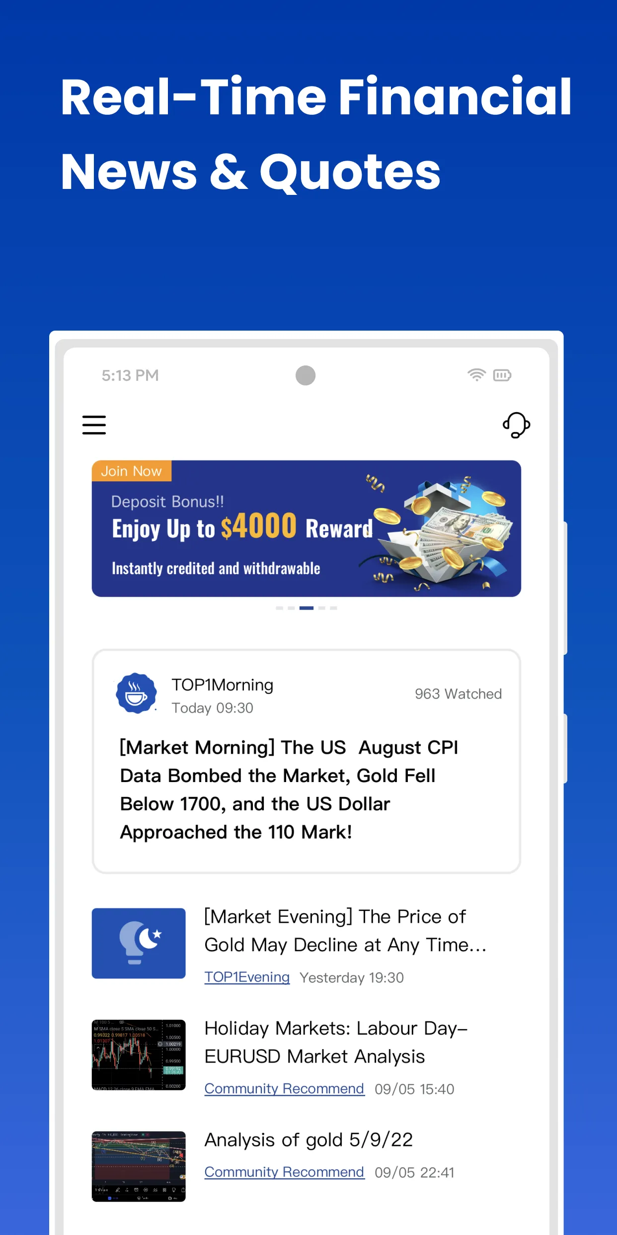 Max Forex-Invest Gold & Stocks | Indus Appstore | Screenshot