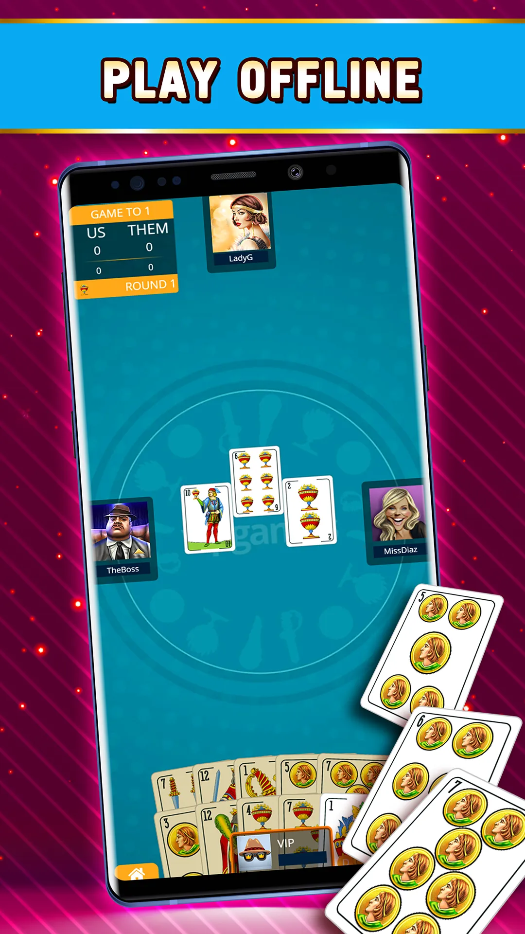 Tute Offline - Card Game | Indus Appstore | Screenshot