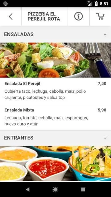 Pizzeria El Perejil Rota | Indus Appstore | Screenshot