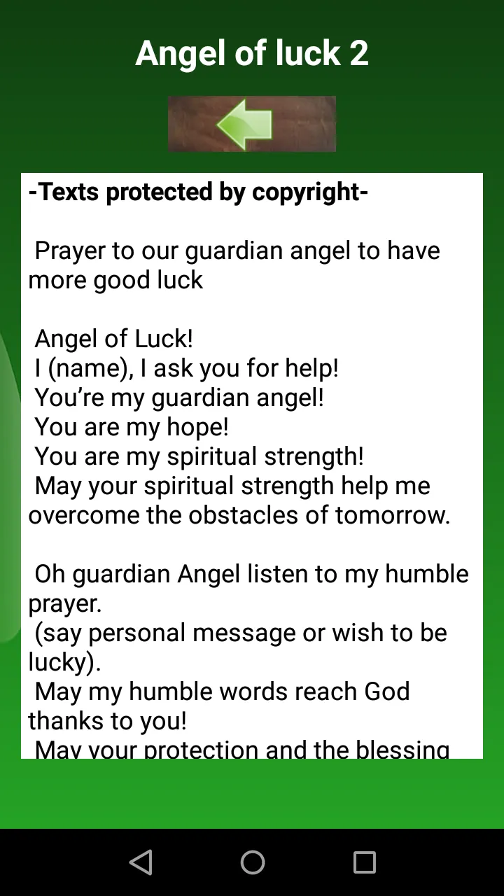 Prayers of good luck | Indus Appstore | Screenshot