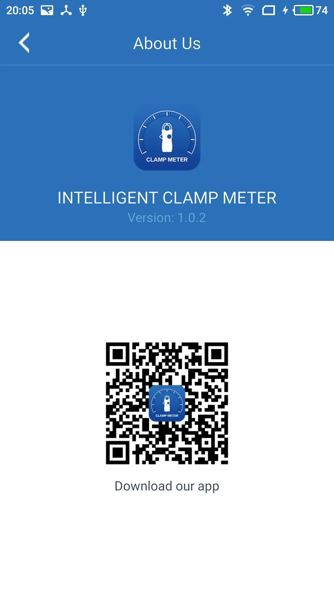 INTELLIGENT CLAMP METER | Indus Appstore | Screenshot