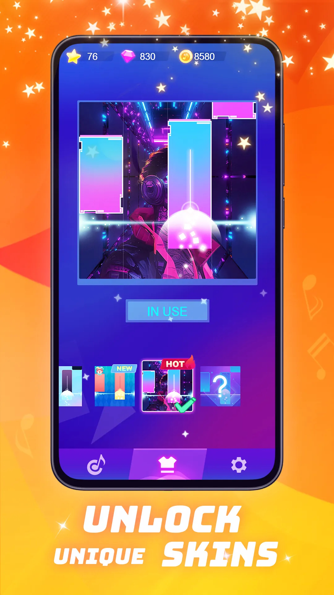 Piano Beat: Rhythm Stars | Indus Appstore | Screenshot