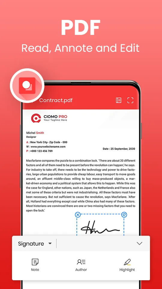 Office App - DOCX, PDF, XLSX | Indus Appstore | Screenshot
