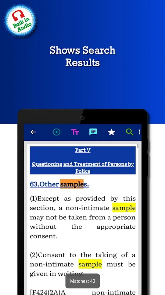 Police & Criminal Evidence Act | Indus Appstore | Screenshot