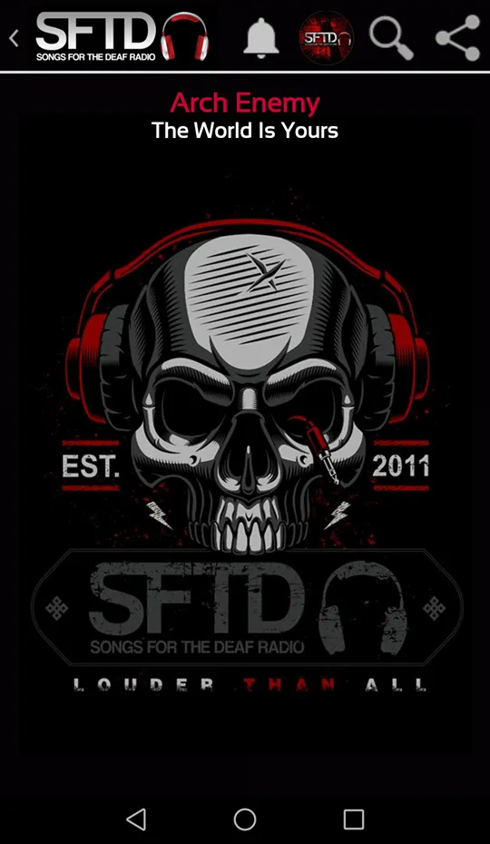 SFTD Rock Metal Radio | Indus Appstore | Screenshot