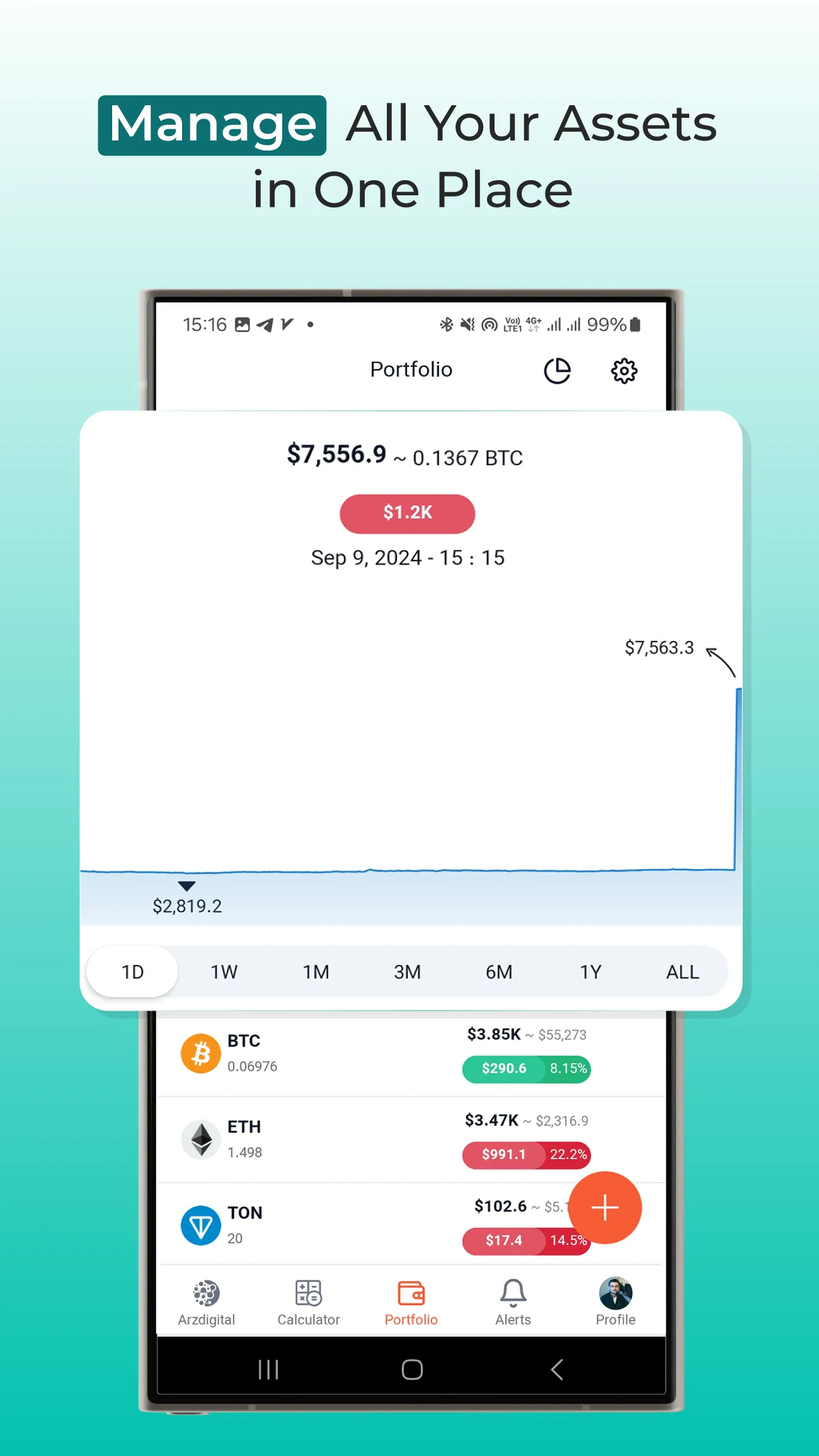 ArzDigital: Track & Buy Crypto | Indus Appstore | Screenshot