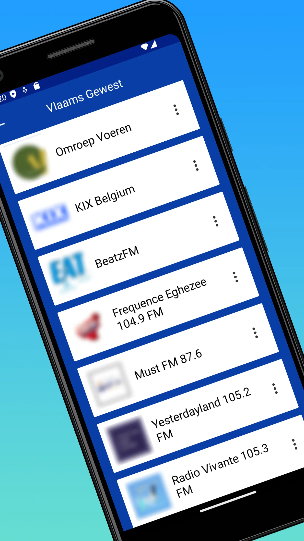 Radio Contact Belgique Online | Indus Appstore | Screenshot