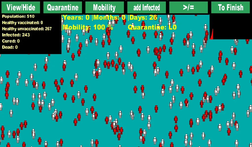 Vaccine simulator | Indus Appstore | Screenshot