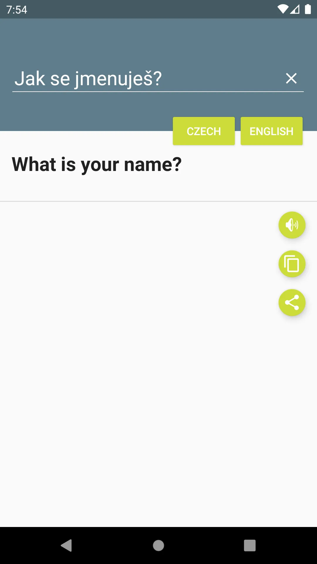 Czech-English Dictionary | Indus Appstore | Screenshot