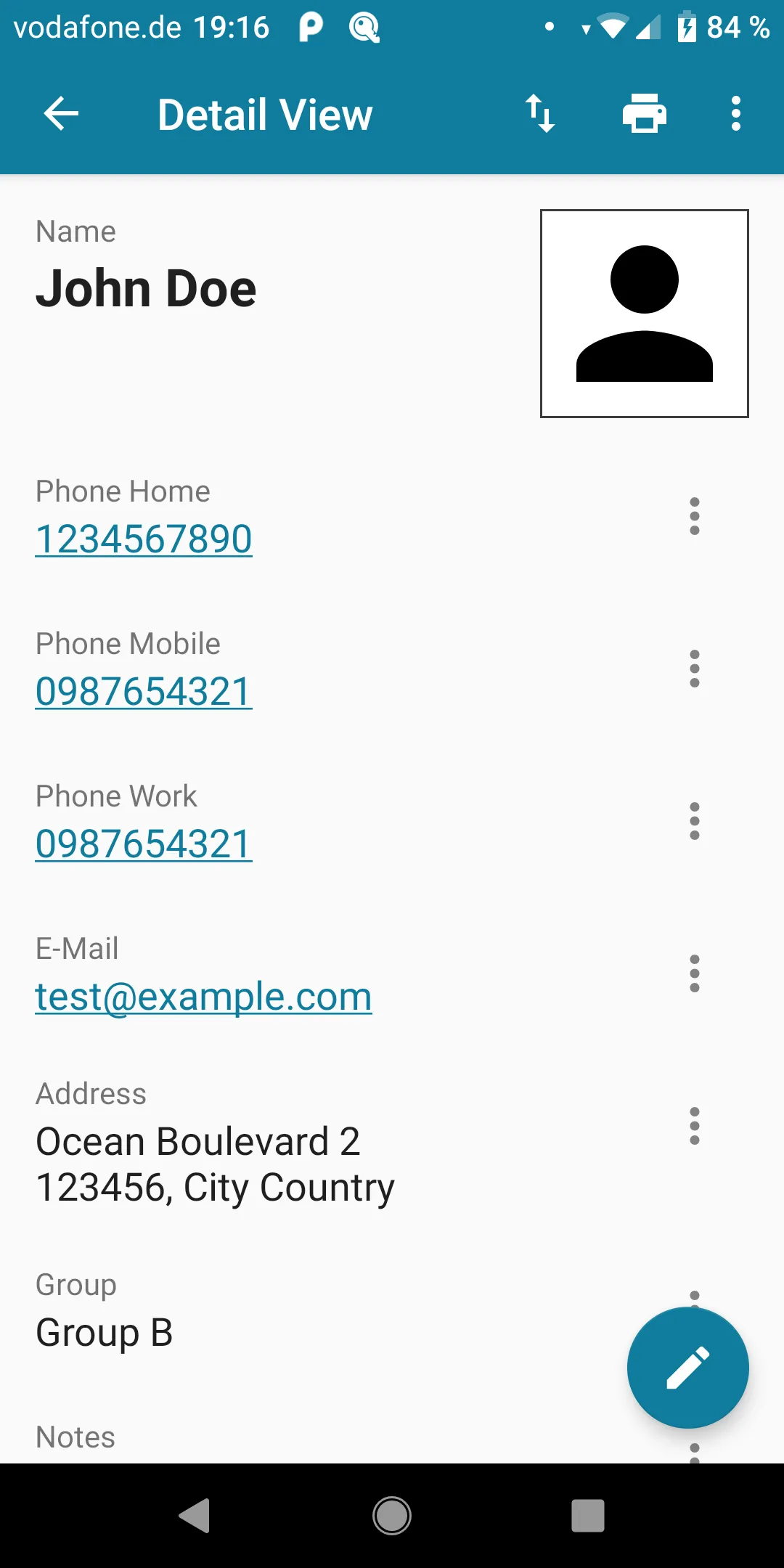 Customer Database | Indus Appstore | Screenshot