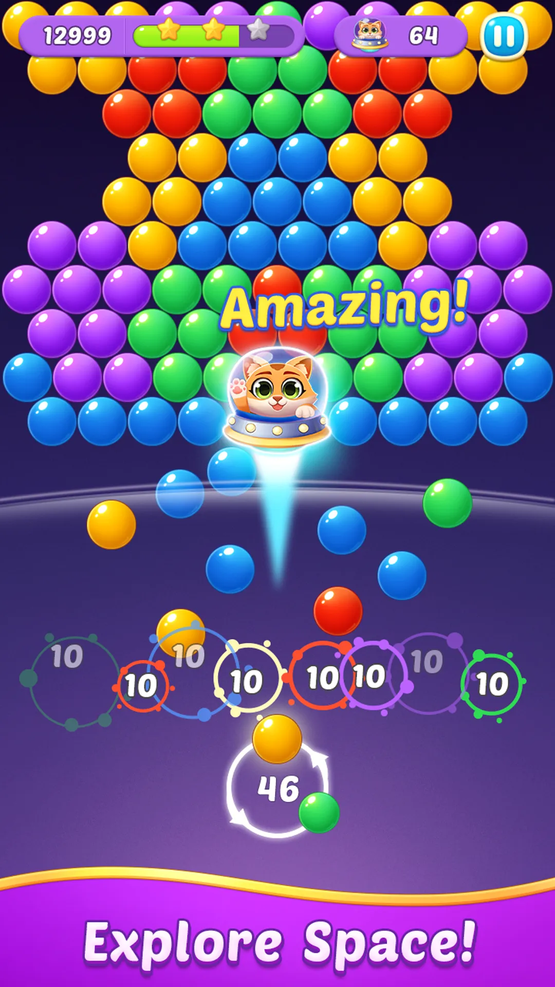 Bubble Shooter Gem Puzzle Pop | Indus Appstore | Screenshot