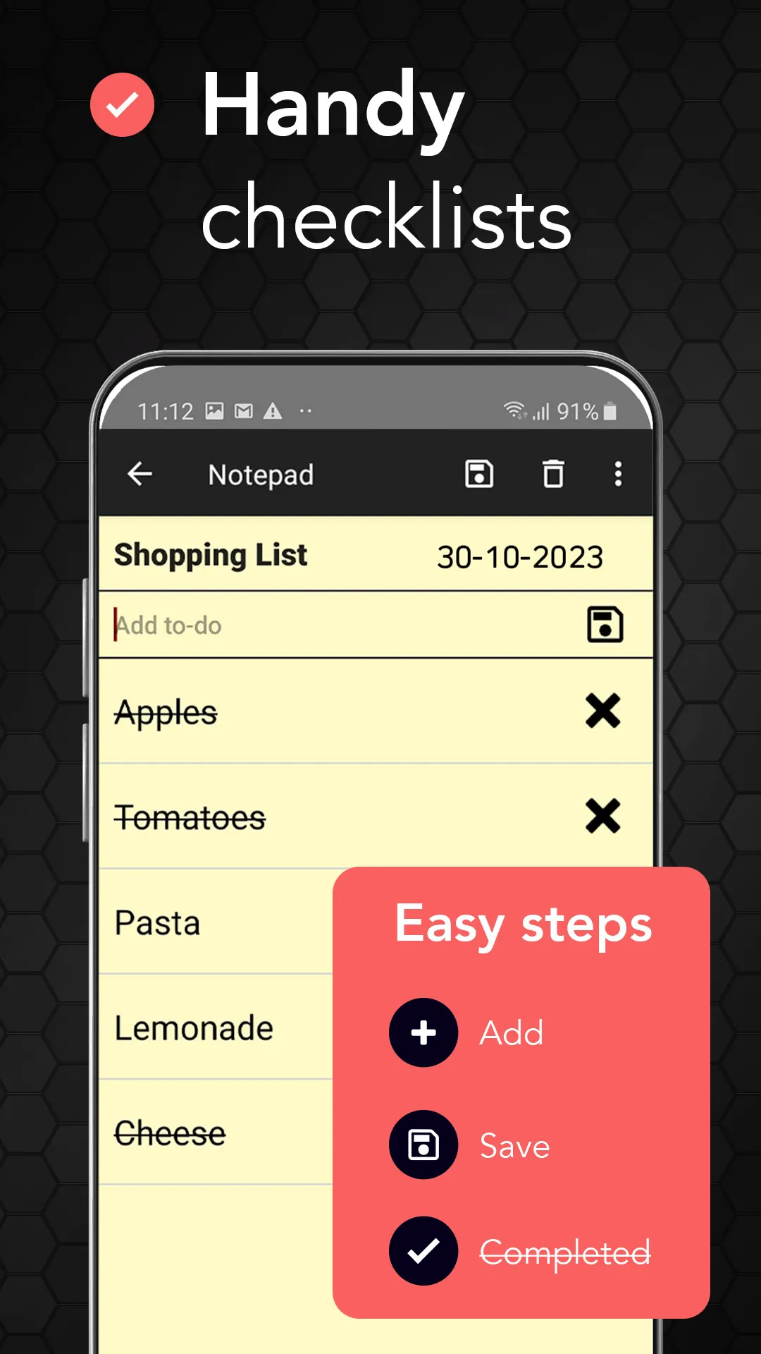 Notepad – Notes and To Do List | Indus Appstore | Screenshot