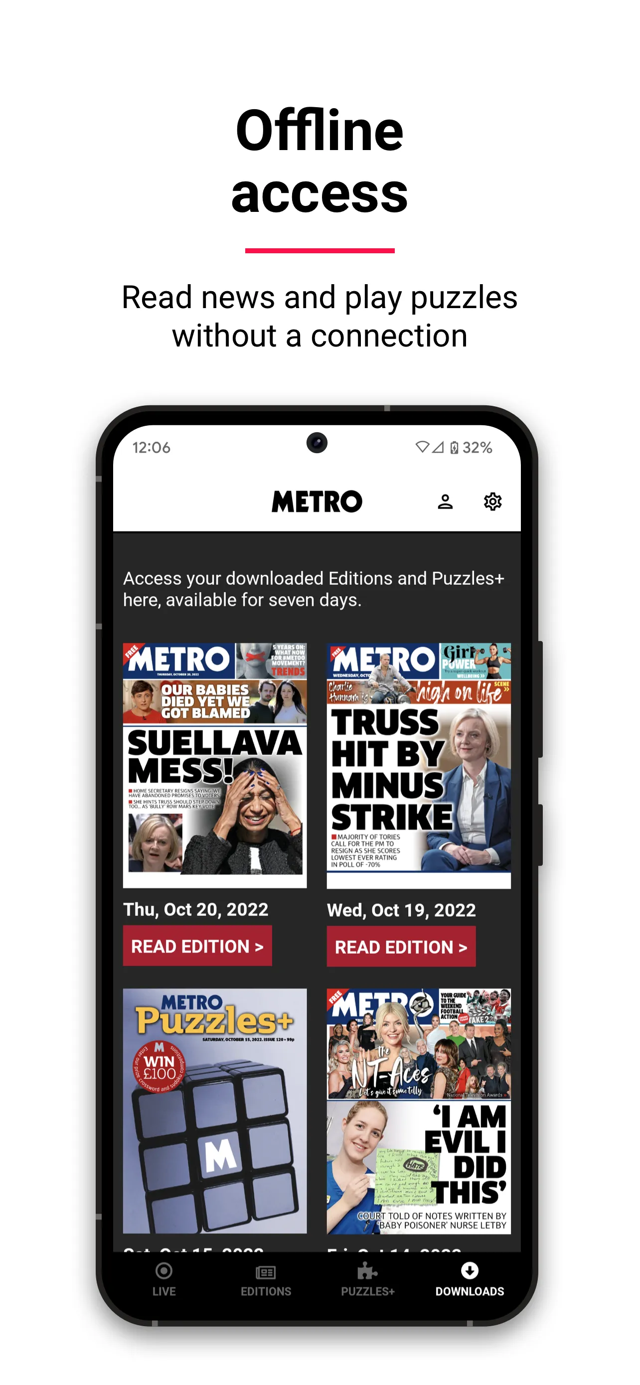 Metro | World and UK news app | Indus Appstore | Screenshot