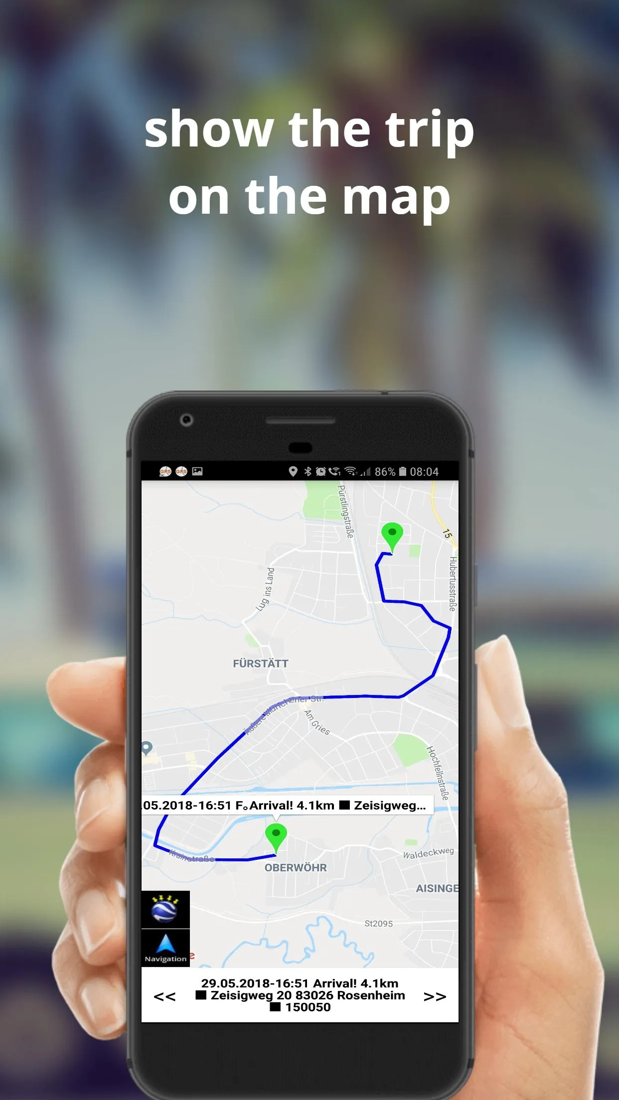 GPS Time Tracker - Logbook | Indus Appstore | Screenshot