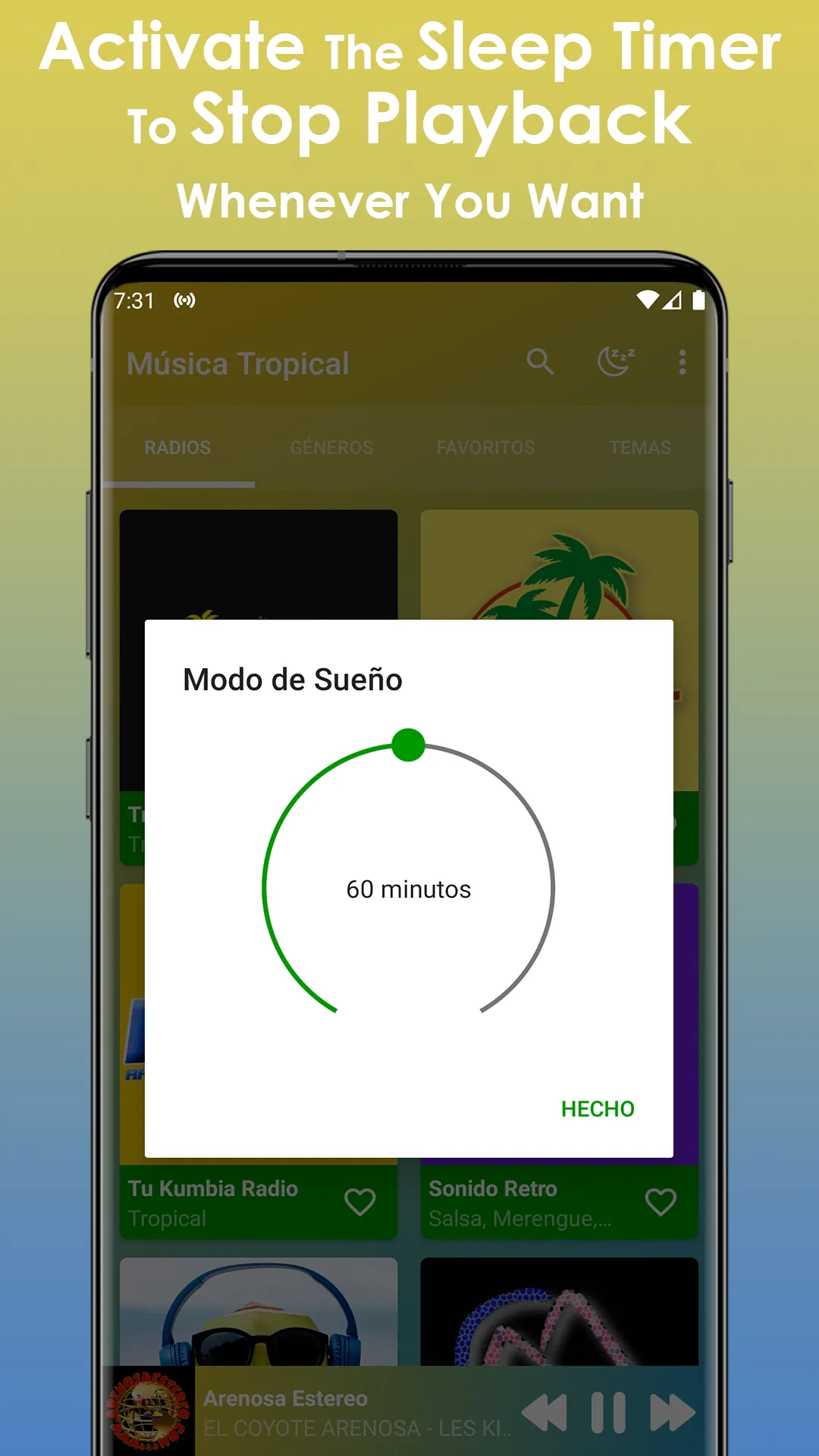 Tropical Music Radios | Indus Appstore | Screenshot