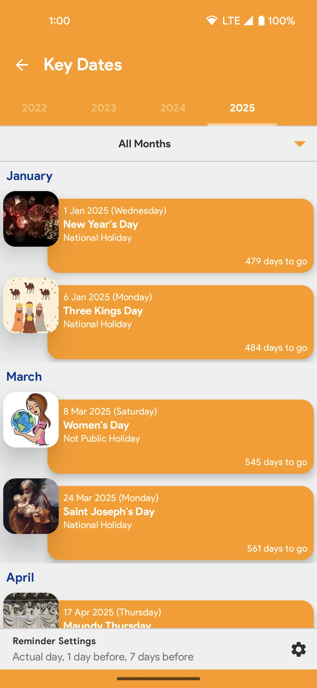 Colombia Calendar | Indus Appstore | Screenshot