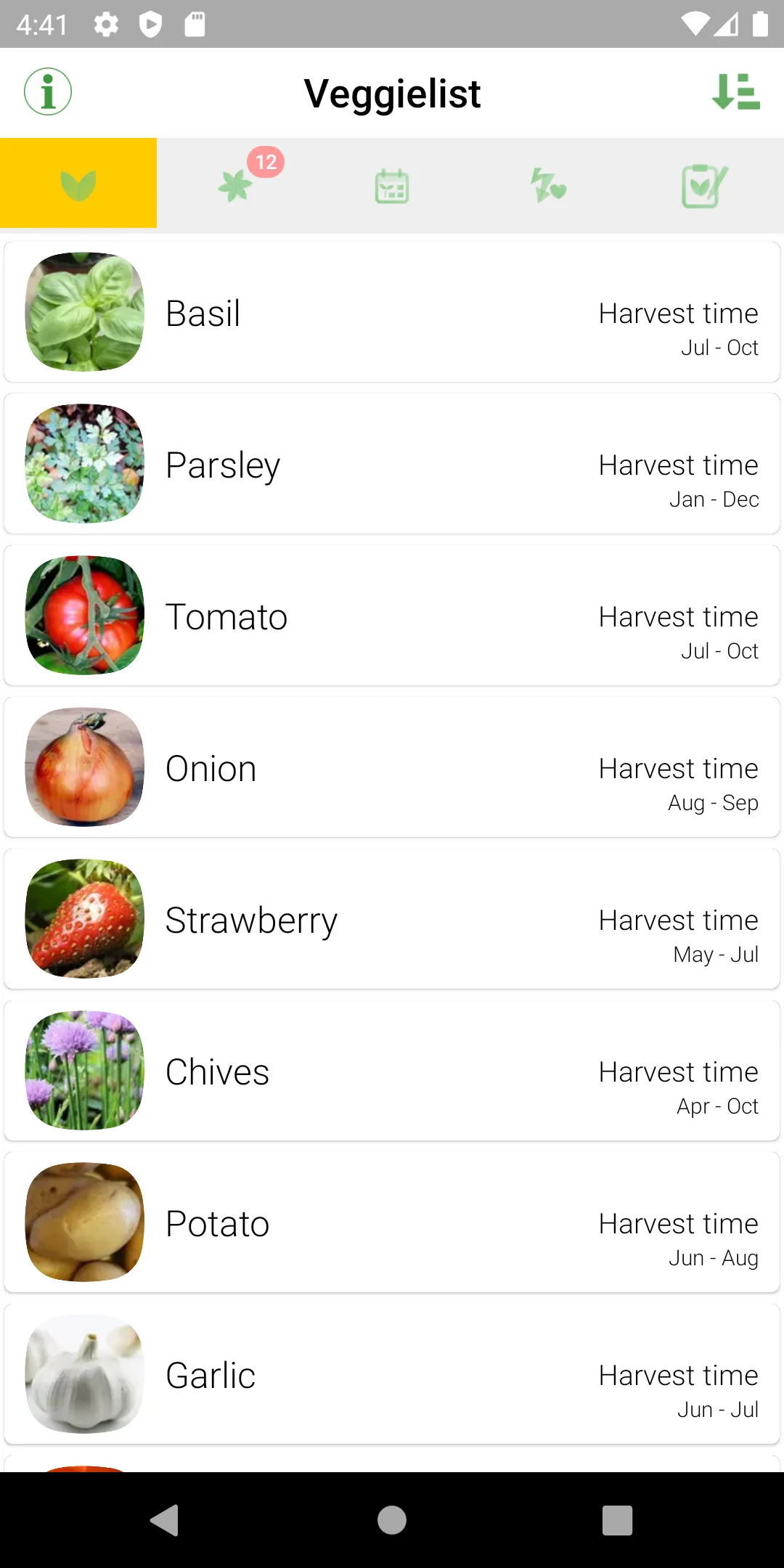 Veggie Garden Planner | Indus Appstore | Screenshot